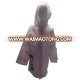 New design pink color eco-friendly passed 6p PVC material children raincoat for girls